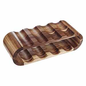 Support à vin personnalisé avec logo, 8 bouteilles, pour la décoration intérieure et les cadeaux, sans assemblage – Ventes flash - Product Image 1