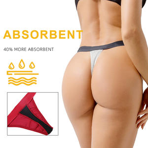 Sexy Damen Auslaufsicherer Perioden-Tanga-Bikini Saugfähiges Höschen - Product Image 3