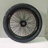 Prêt à être expédié - Sur-Ron Ultra Bee Talaria MX4 MX5 - Pneu de 17 pouces - 100/80-17 130/70-17 - Pneu tout-terrain Supermoto - Pièces de moto électrique tout-terrain