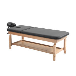 Lit de salon de beauté multifonctionnel Mia avec éponge à rebond élevé, cuir synthétique, lit de massage santé, vente en gros d'usine - Product Image 1