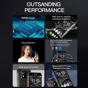 Nouveau Smartphone 4G <span class=keywords><strong>SOYES</strong></span> <span class=keywords><strong>S10</strong></span> Max Téléphone robuste 8 Go + 256 Go PTT Talkie Walkie OTG NFC Téléphone portable Batterie 2400mAh - Product Image 4