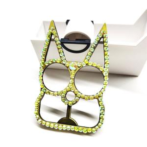 Nuevo Llavero con Orejas de Gato y Diamantes en Existencia, Llavero de Gato en Varios Colores, Aleación, Multifuncional, Abrebotellas de Seguridad - Product Image 5