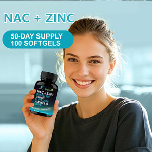 N33 ซอฟต์เจล <span class=keywords><strong>NAC</strong></span> N-อะซีทิล แอล-ซิสเทอีน พร้อมซิงค์เสริม บำรุงสุขภาพตับ ดีท็อกซ์ สารต้านอนุมูลอิสระ สำหรับโภชนาการประจำวัน - Product Image 6