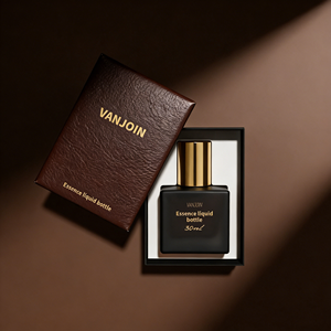 Emballage en verre vide de luxe 15ml 30ml Flacon de <span class=keywords><strong>parfum</strong></span> à bille 50ml Flacon compte-gouttes Huile essentielle Flacon en verre avec boîte - Product Image 1