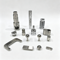 Usinage CNC OEM pour accessoires de quincaillerie tournés et fraisés en acier inoxydable, options de traitement de surface pour machines