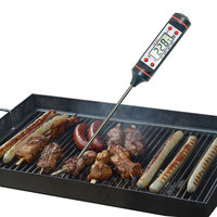 Thermomètre numérique pour viande Lonnmeter, à réponse rapide, précision de laboratoire, étanche, en acier inoxydable de qualité alimentaire, OEM/ODM