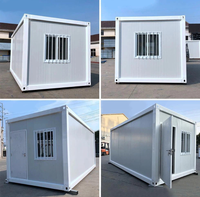 Casa Prefabricada Modular Llave en Mano, Edificio Integrado de Acero Ligero Aislado e Impermeable para Oficina, Dormitorio o Apartamento