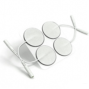 Elektroda Pad Bersertifikat QD CE (Model QD-D001) untuk Pereda Nyeri Tubuh <span class=keywords><strong>Stimulator</strong></span> Otot dengan Pin 2.0 Kain Non-woven 4x4cm - Product Image 5