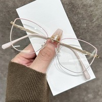 Monture de lunettes optiques en métal tendance 2026 – Vente en gros – Haute qualité – Pour femmes et unisexe