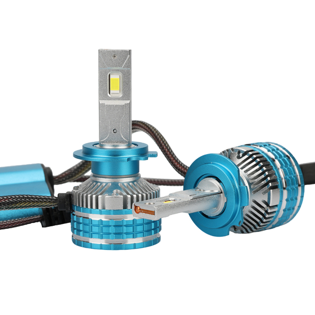 New 130W L25 LED Headlight 6500K Decoder IP68 Cooling System H7 H11 880 9005 H1 Fog Driving Kit Lamp Bulb