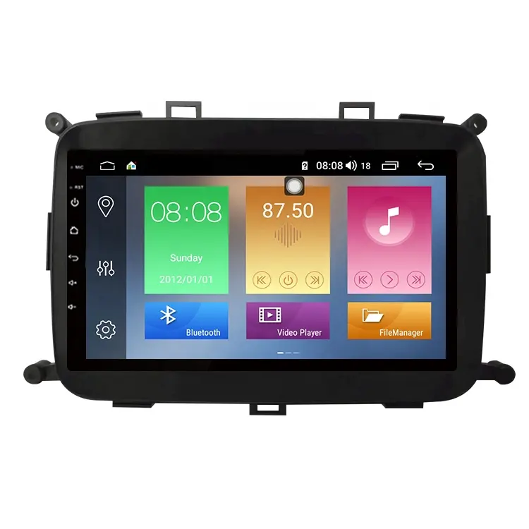 IOKONE-Radio con pantalla táctil de 9 pulgadas para coche, dispositivo con Android 9,0, HD, IPS, 2.5D, para KIA Carens, 2013, 2014, 2015, 2016, nuevo