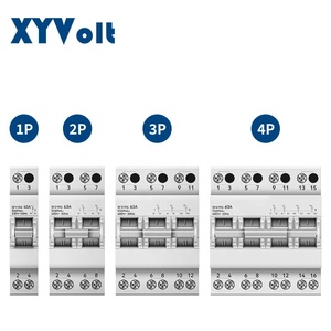 MTS nhỏ gọn Đường Sắt loại hướng dẫn sử dụng chuyển đổi 2P chuyển đổi năng lượng kép 40A/63A 4P PC cô lập điều khiển bằng tay 2P MCB - Product Image 2