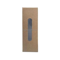 Emballage personnalisé pour cartouches, boîte en carton ondulé kraft CR résistante aux enfants, impression sur carton 1/2 gramme, vide, pour cartouche de 1 ml avec insert en liège