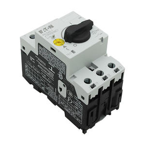เบรกเกอร์ป้องกันมอเตอร์ PKZM0-1, 1 แอมป์, 0.25 กิโลวัตต์ 400 โวลต์ AC-3, สตาร์ทเตอร์แบบแมนนวล 3 โพล, ตรวจจับการขัดข้องของเฟส - Product Image 1