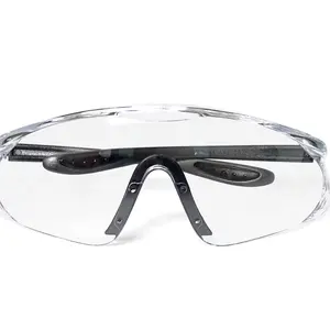 PC Lens And Nylon Frame Industrial Anti-Fog Soft Noise Bridge Safety Goggles Eye Protection