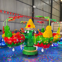 Manège électrique miniature rotatif pour enfants, jeu de carrousel pour enfants, machine de jeu pour enfants