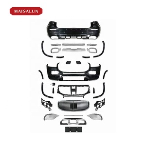 Pièces automobiles en gros, mise à niveau <span class=keywords><strong>m</strong></span>-style GLS63 Facelift, capot pare-chocs avant, jupe latérale, kit de carrosserie pour <span class=keywords><strong>Mercedes</strong></span> GLS GLS450 400 <span class=keywords><strong>350</strong></span> - Product Image 3