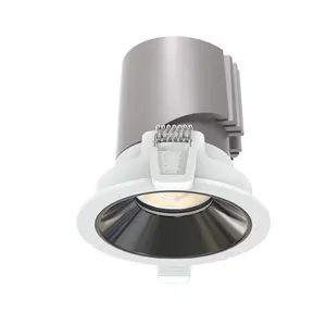 商业商店嵌入式天花板IP65可调光灯具筒灯15W 20W 28W 40W SMD3825发光二极管筒灯