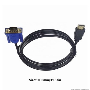 Câble <span class=keywords><strong>adaptateur</strong></span> convertisseur <span class=keywords><strong>coaxial</strong></span> plaqué or 1,8 m en PVC, mâle vers <span class=keywords><strong>VGA</strong></span> mâle, pour moniteur d'ordinateur, projecteur, HDTV - Prix usine - Product Image 5