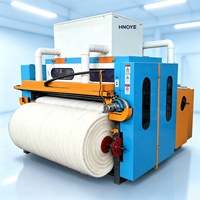 Machine à carder pour la laine, les fibres de coton et le polyester, pour le peignage des textiles non tissés