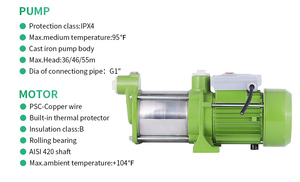 Home Use 2024 Garden High Flow Self Priming <strong>Electric</strong> Jet <strong>Water</strong> <strong>Pumps</strong> - Product Image 5