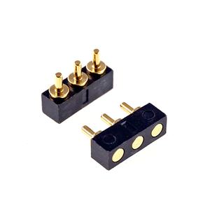 Pogo Pin Connector Vrouwelijke Enkelrijig 2 3 4 5 6 7 8 Polig Modulair Strip 2.54 Grid Data Batterij Voeding Opladen - Product Image 2