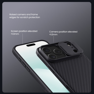 เคสโทรศัพท์ <span class=keywords><strong>Nillkin</strong></span> Camshield <span class=keywords><strong>Pro</strong></span> TPU Bumper PC Slide Cover ป้องกันเลนส์กล้อง สำหรับ <span class=keywords><strong>iPhone</strong></span> 18 <span class=keywords><strong>Pro</strong></span> <span class=keywords><strong>Max</strong></span> 17 <span class=keywords><strong>Pro</strong></span> <span class=keywords><strong>Max</strong></span> 17 16e 15 <span class=keywords><strong>Pro</strong></span> - Product Image 4