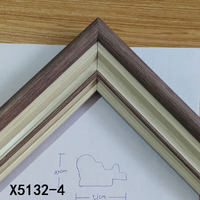 Cadre en PS à deux tons effet bois Oudu X5132 pour peinture à l'huile