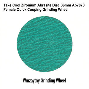 แผ่นเจียรเซอร์โคเนียม Ttake Cool ขนาด 36 มม. รุ่น AB7070 พร้อมข้อต่อแบบ Quick Coupling สำหรับงานเจียร - Product Image 2