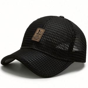 Wholesale Summer <b>Sunscreen</b> Baseball Cap New Breathable Mesh Outdoor Travel Mesh Sun Hat Baseball Cap for Men - Product Image 3