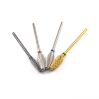 ChiYan forets à ongles carbure 3XC outils de manucure haut lisse Logo personnalisé grand baril tungstène Efile foret en carbure pour ongles