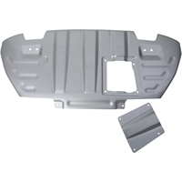 Offres Spéciales plaque de protection inférieure de pare-chocs avant plaques de protection de radiateur en alliage d'aluminium pour F150 Raptor 2021 + pièces automobiles