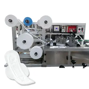 Düşük maliyetli basit uygun fiyatlı ucuz kağıt katlama sıhhi havlu yapma makinesi afrika pazarı için