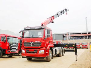 Sany Palfinger 16 tonnes 18 tonnes 20 tonnes 25 tonnes grue à flèche hydraulique Shancman 6x4 tête de tracteur avec grue à vendre - Product Image 3