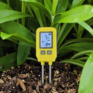 Tony sgs09 मिट्टी पोषक तत्व टेस्टर डिजिटल डिस्प्ले नाइट्रोजन/फास्फोरस/पोटेशियम नमी 0%-90% तापमान 0-60 एब्स + स्टेनलेस - Product Image 6