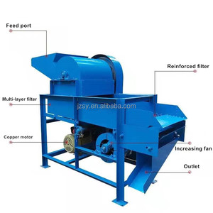 Máquina desbarbadora de castañas China comercial a precio de venta al por mayor/equipo desgranador pelador de cáscaras de espinas de castañas - Product Image 3