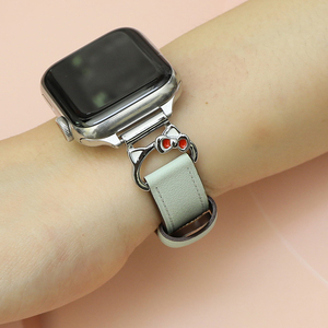 <span class=keywords><strong>Correa</strong></span> de reloj rosa para <span class=keywords><strong>Apple</strong></span> <span class=keywords><strong>Watch</strong></span> <span class=keywords><strong>Ultra</strong></span> 2 <span class=keywords><strong>Correa</strong></span> <span class=keywords><strong>49mm</strong></span> 46mm 45mm 46mm Pulseras de mujer con adaptador de gato de metal Charm <span class=keywords><strong>Correa</strong></span> I <span class=keywords><strong>Watch</strong></span> - Product Image 2