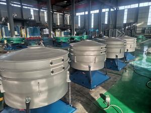 Meerlaags Amandel Kokosnoot Cirkelvormige Draaiend Zeef Maïsmeel Roterende Schommel Scherm Zeef - Product Image 4