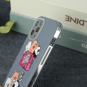 โรงงาน<span class=keywords><strong>ราคา</strong></span>ผิว Finish TPU Protector พร้อมขอบแนวตั้งและภาพวาด Funda Para Celular สำหรับ Iphone Cover - Product Image 2