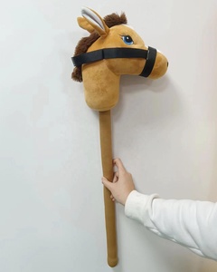 Accesorios de Juego, Cabeza de <span class=keywords><strong>Caballo</strong></span> de Peluche con Palo para Niños - Product Image 2
