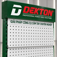 Étagère d'exposition pour outils électriques en métal, pour la présentation de produits dans les magasins de détail, les salles d'exposition de marques et les centres de distribution en gros