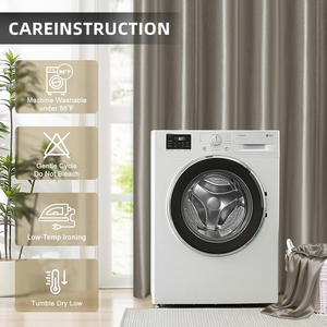 Amerikan Tarzı Karartma Perdesi Oda Gürültüsü Azaltıcı Dokuma Karartma Perdeleri Otel Oturma Odası İçin - Product Image 6