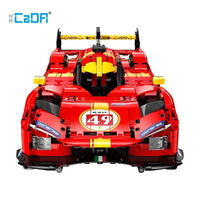 Cada C63008 1:10 MOC City Voiture de Course Télécommandée Modèle V6 Véhicule Sportif Briques Cadeau pour Adultes 1518 Pièces Ensembles de Blocs de Construction