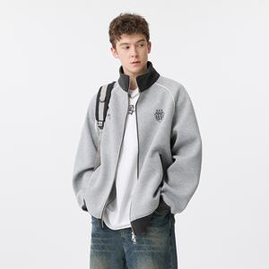 <span class=keywords><strong>Sweat</strong></span>-shirt classique de haute qualité pour adolescents, cardigan respirant à col ouvert - Product Image 6