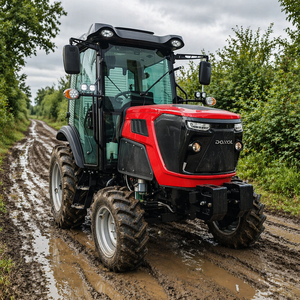 Tracteur robuste 75 CV pour le marché polonais, livraison rapide en <span class=keywords><strong>15</strong></span> <span class=keywords><strong>jours</strong></span>, couleur personnalisée, pneus larges, transmission 8+8, chargeur frontal prêt à l'emploi - Product Image 1