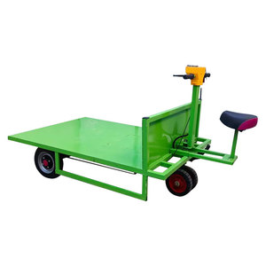 Electric Trolley / Electric <b>Transport</b> Trolley / 1 Ton Electric Flatbed Cargo <b>Transporter</b> for Cargo <b>Transport</b> - Product Image 5