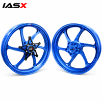 Jantes de moto forgées IASX de 17 pouces, légères, en aluminium 6061-T6, pour Aprilia RSV4 Custom Sportbike