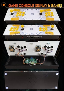 Máy Chơi Game <span class=keywords><strong>Arcade</strong></span> Street Alpha Fighter Kết Nối Với Màn Hình Lcd/ Tv/Máy Tính Để Bàn 2 Người Chơi Máy Chơi Game Máy Chơi Game <span class=keywords><strong>Arcade</strong></span> 960 / 999 Trong 1 - Product Image 5