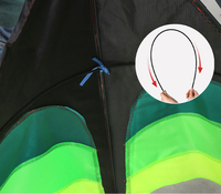 Flagnshow – cerf-volant personnalisé, logo, festival, ovni delta conyne, promotion, anneau, vente, poignée, cerf-volant pour enfants