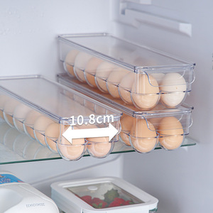 Cross-Biên Giới 4-Vật Nuôi Hoàn Toàn Trong Suốt Khay Trứng Phổ Bếp Tủ Lạnh Lưu Trữ Độc Lập Trứng Thực Phẩm Lưu Trữ Container - Product Image 1